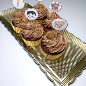 cupcakes de chocolate